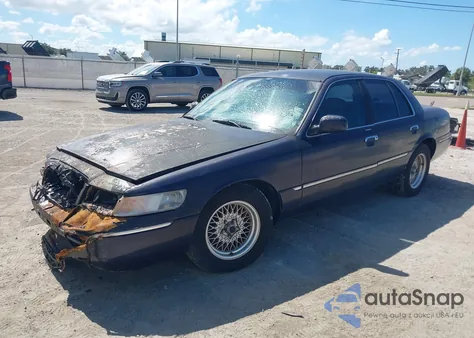 2002 Mercury Grand Marquis Ls z USA, uszkodzony, nr VIN 2MEFM75W72X658308